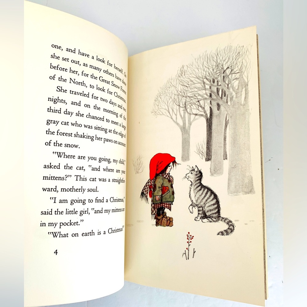 Childrens Book How Six Found Christmas by Trina Schart Hyman First Edition 1969